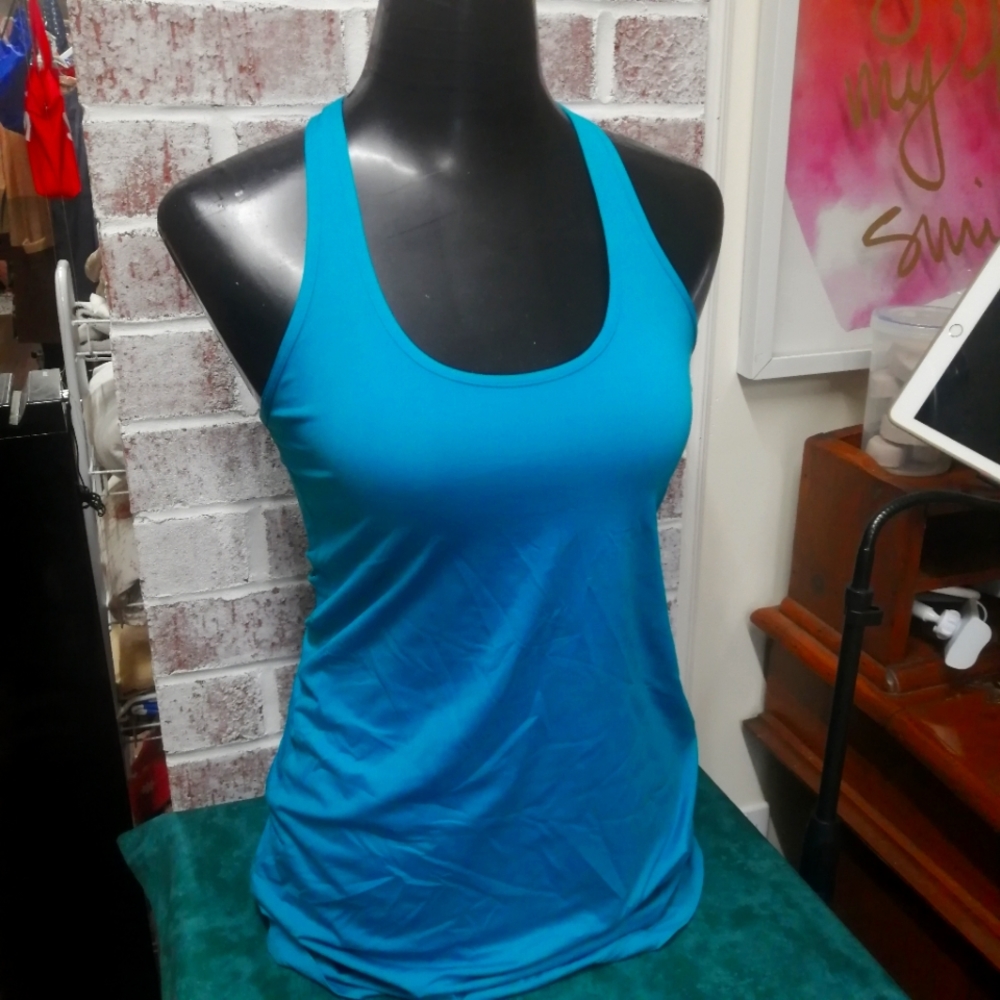 Lululemon tank top teal blue